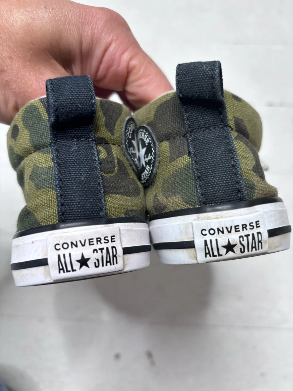 Converse Chuck Taylor Toddler All Stars High Top Camouflage Size 7 - Picture 5 of 9
